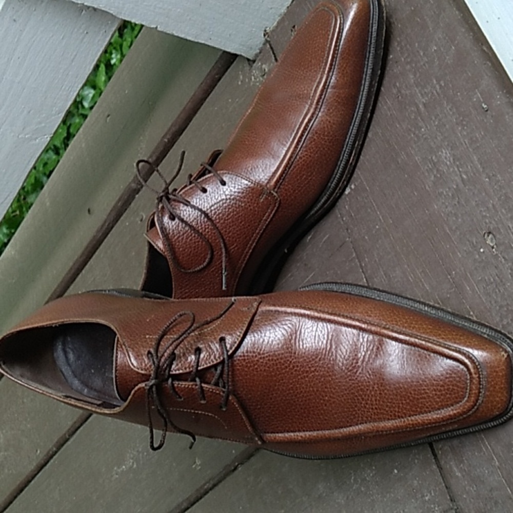 Ferragamo Men's 8.5/9 Oxfords in Cognac, EUC